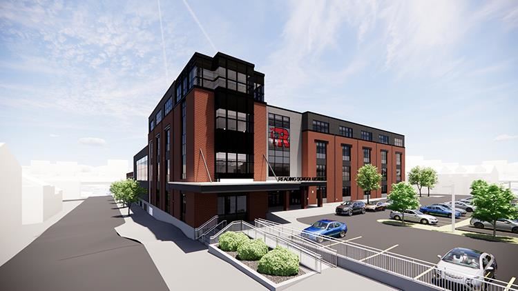 rendering of new RHS STEM Academy